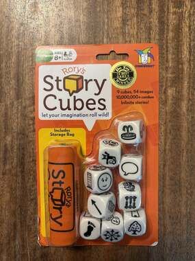 Gamewright Rory's Story Cubes Dice Game 1+ Players Ages 8+ Family New Sealed